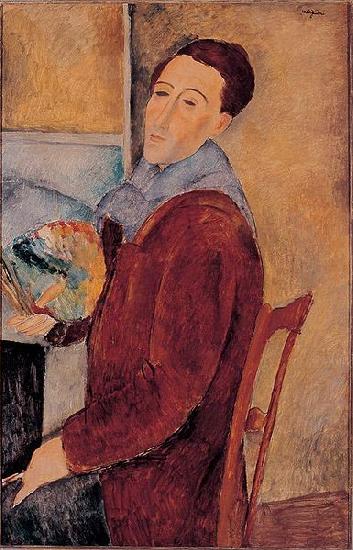 Amedeo Modigliani Self-portrait.